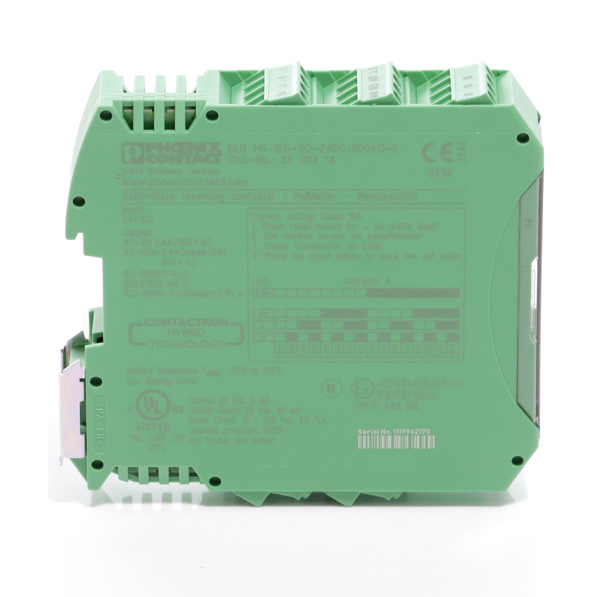 Hybrid-Motorstarter ELR H5-IES-SC-24DC/500AC-2 Neu geöffnete OVP